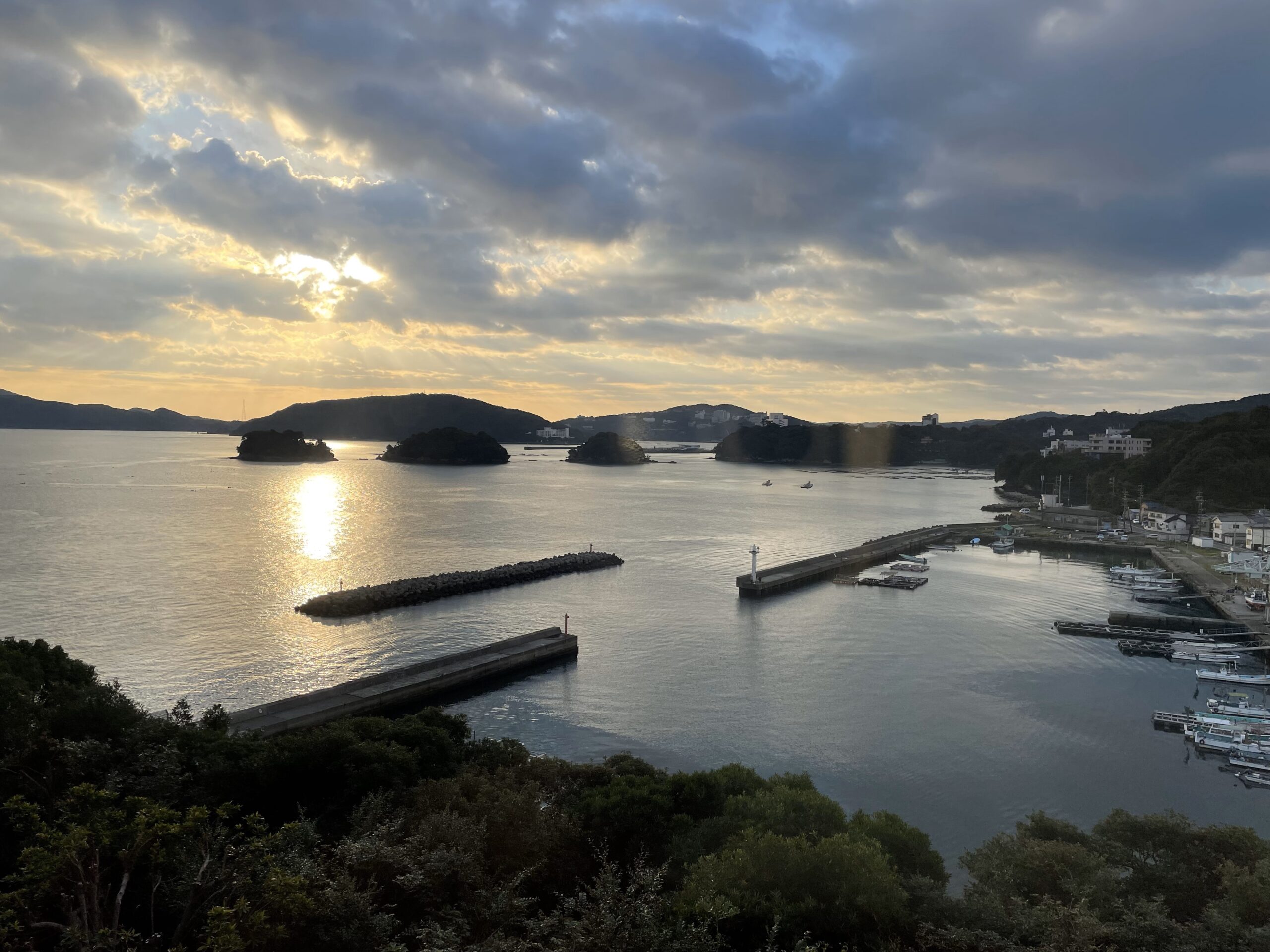 大江戸温泉朝景色2