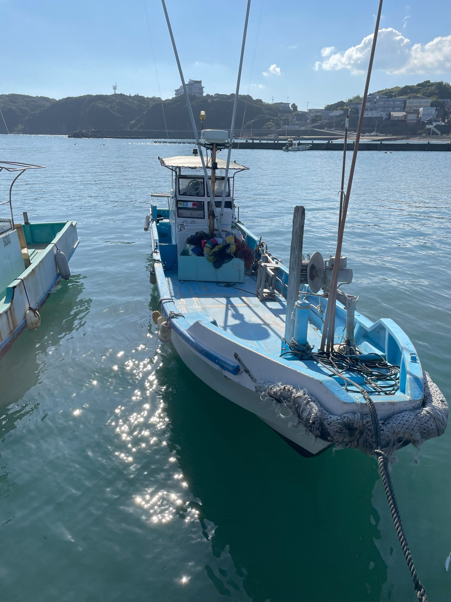 海女小屋 相差かまど 前の浜周辺の景色